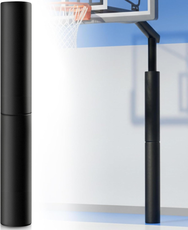 72" Basketball Pole Padding - Waterproof Safety Pads for Gym and Playground