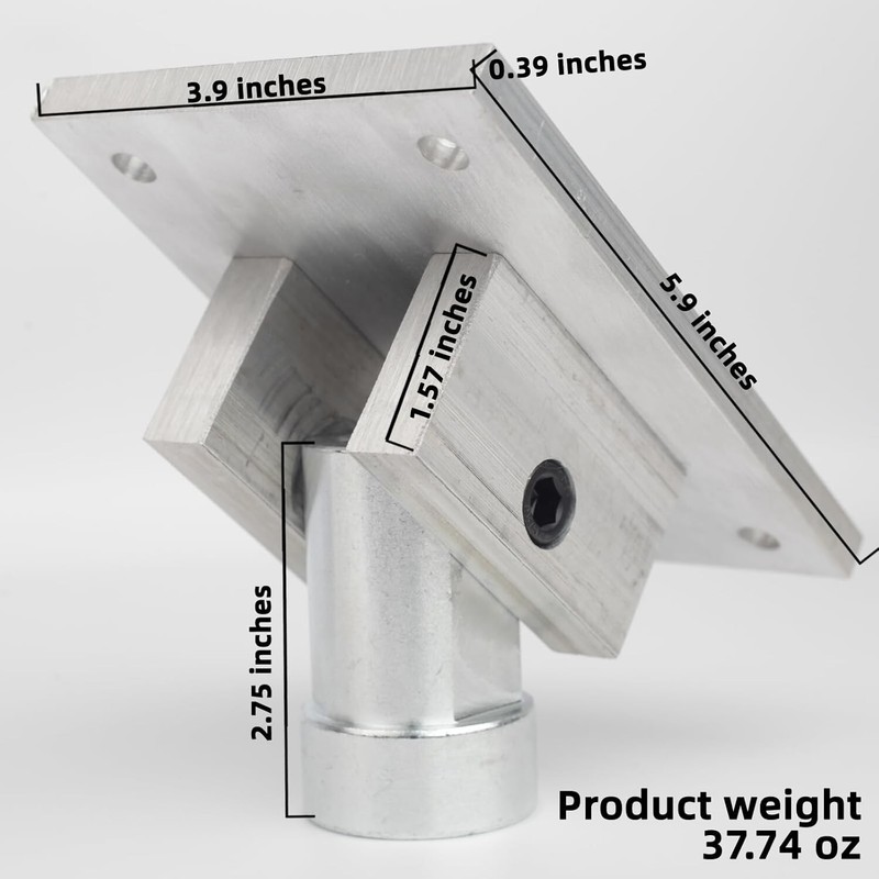 Pole Dance Fixed Plate for Slanted Ceilings Permanent Dancing Pole gallery