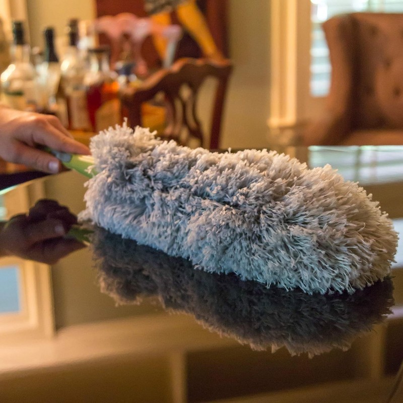 Telescoping Extension Pole 7-30 Ft Microfiber Feather Duster for Indoor Outdoor gallery