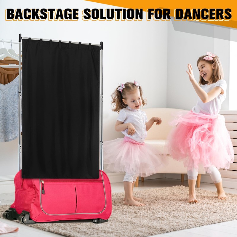 Privacy Curtain for Dance Bag Suitcase Portable Changing Room Privacy Curtain Wi gallery