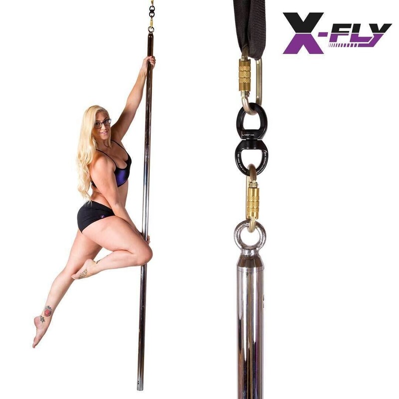 X-Pole X-Fly Pro – Chrome