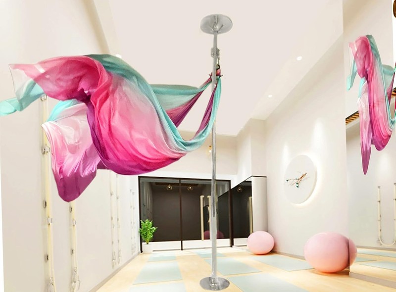 45mm Pole Dancing Accessories Aerial Silks Silkii Pole Dancing Pole for Home ... gallery