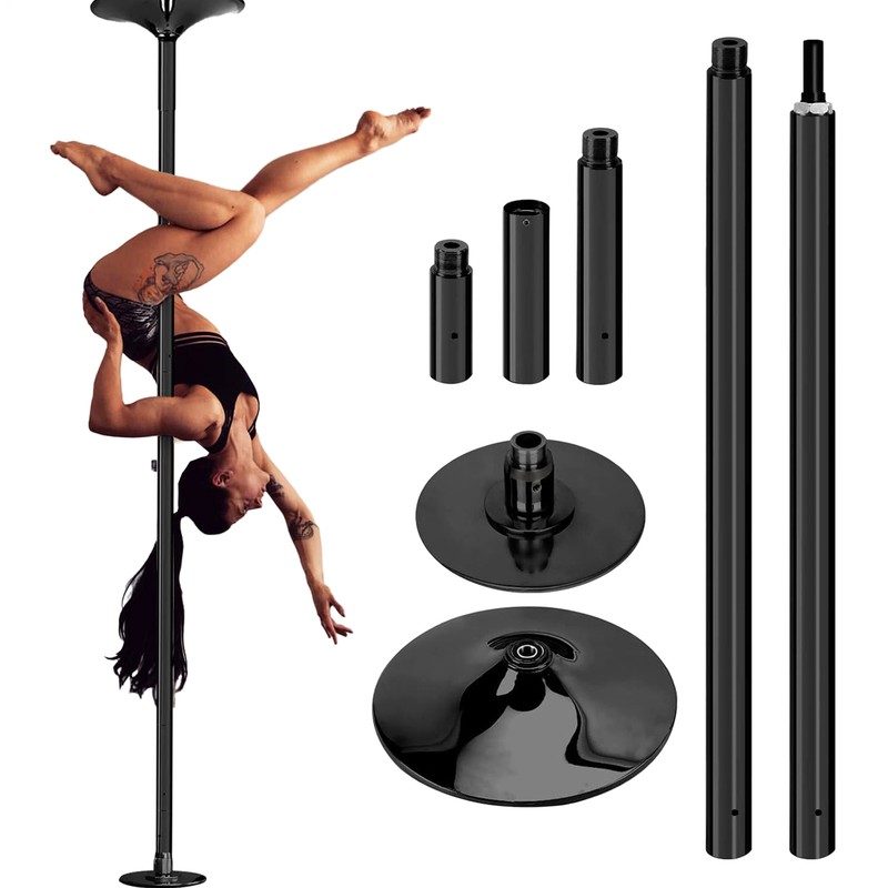 Portable Dance Pole Static Spinnings 45mm Stripper Dancing Pole Fitness Exercise