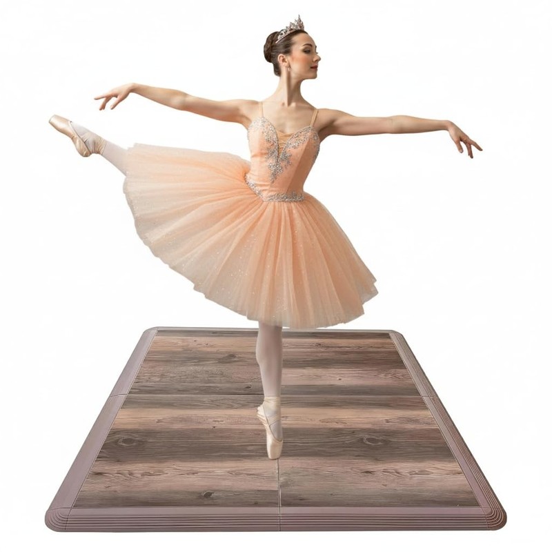 Dance Floor Tiles, Interlocking Dance Floor Tiles for Ballet, Tap, Jazz, and Iri