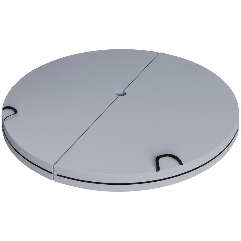 Foldable Pole Dance Crash Mat w/ Handles, Gray gallery