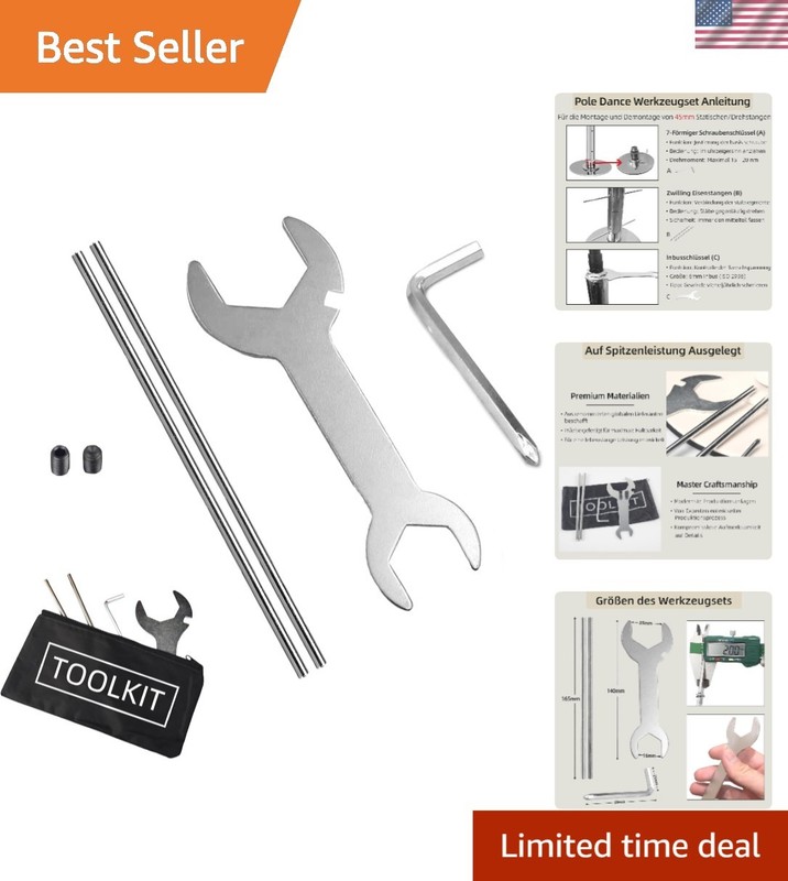 Portable Dance Pole Installation Toolkit – Durable Accessory for Easy Assembly