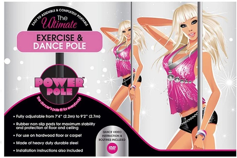 Portable Stainless Steel Adjustable Erotic Dancing Fitness Non-Slip Dance Pole