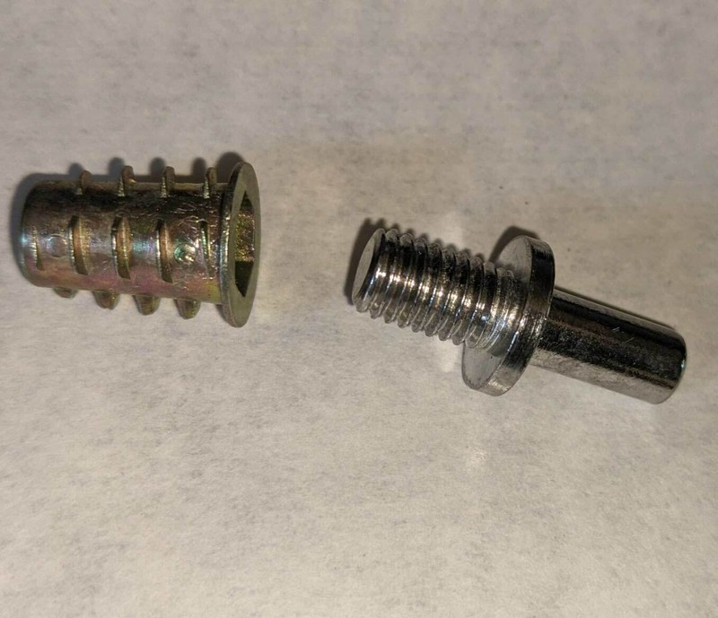X-Pole X-Pert Competition Base Screw Pin - Locks Base to Floor - Bottom Insert