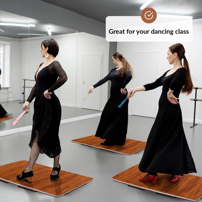 Tap Board for Tap Dancing | Portable Dance Floor for Any Surface | Cushioned ... gallery