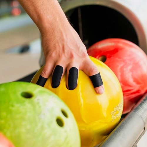 144 PCS Bowling Thumb Tape & Finger Tape for Bowlers,Elastic Protective Black gallery