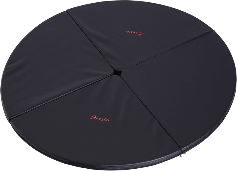Pole Dance Mat,2"T x5'W Folding Pole Crash Mat for Home,Lightweight and Foldable gallery