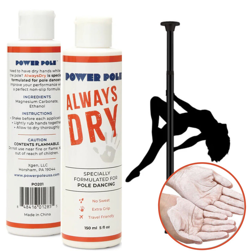 Extra Grip Chalk Anti-Slip Effective Moisture Trap Dancing Pole Magnesium Powder