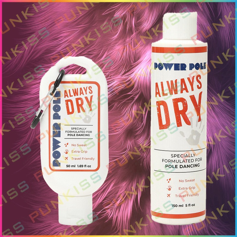 Power Pole ALWAYS DRY Powder💋Sport Grip for Pole Dancing No Sweat Travel Bottle gallery