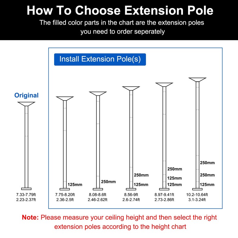 125mm Dance Pole Extension for 45mm Pole Dancing Stainless Steel Extending Tube gallery