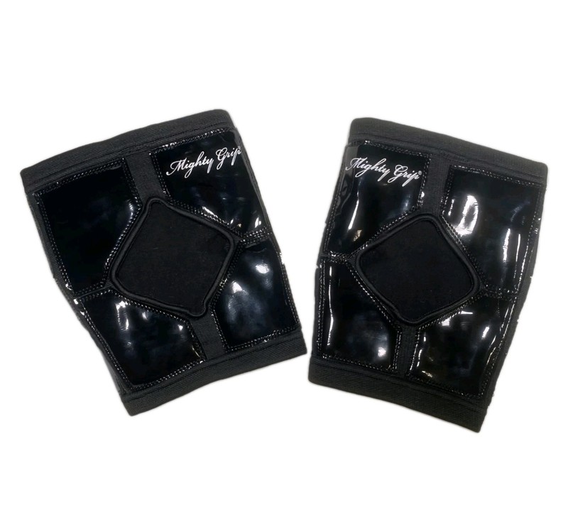 Mighty Grip Pole Dance Knee Pads Non-Slip Tacky Grip Climbing Dance Pads gallery
