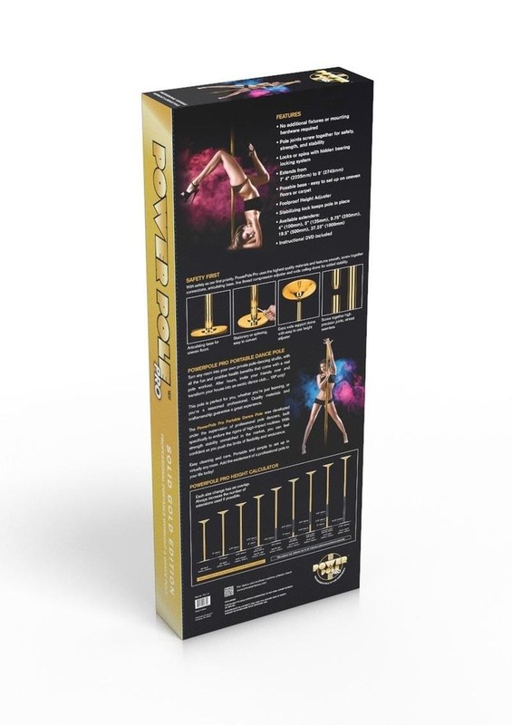 Power Pole Pro Professional Portable Exercise & Dance Spinning Pole Extends gallery