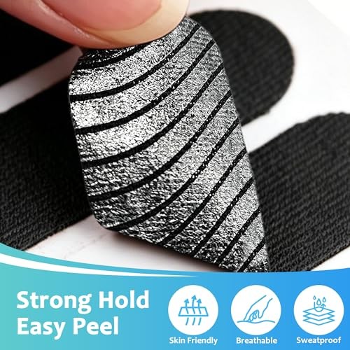 144 PCS Bowling Thumb Tape & Finger Tape for Bowlers,Elastic Protective Black gallery