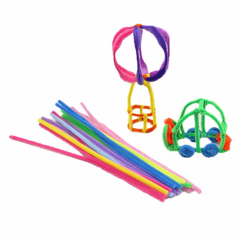 400 Pcs Wool Bendable Sticks for Kid Craft Arts and Crafts Supplies gallery