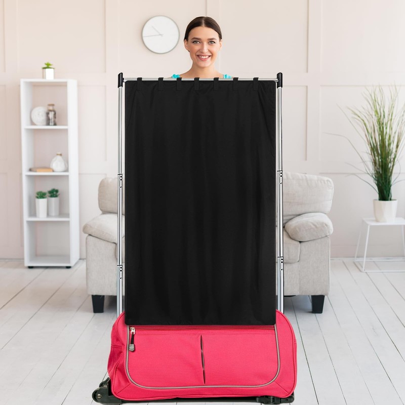 Privacy Curtain for Dance Bag Suitcase Portable Changing Room Privacy Curtain... gallery