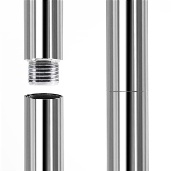 Professional Stripper Pole Spinning Static Dancing Pole 45mm Dance Pole,Silver gallery