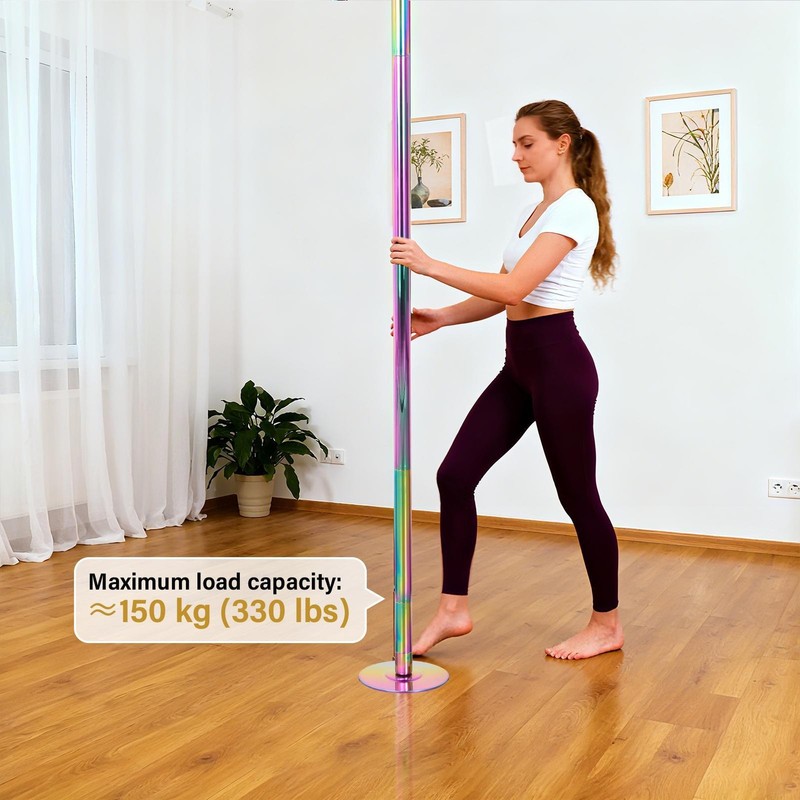 Professional Stripper Pole Spinning Static Dancing Pole 45mm Dance Pole New gallery