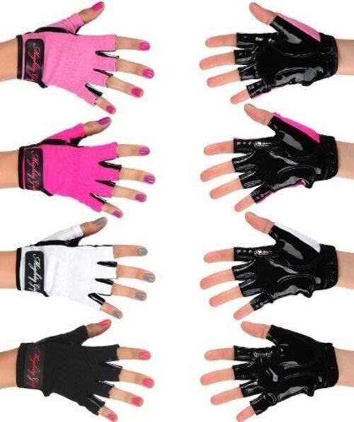 Pole Dancing Gloves with Tack Strips for Gripping The Pole (1 Small Hot Pink