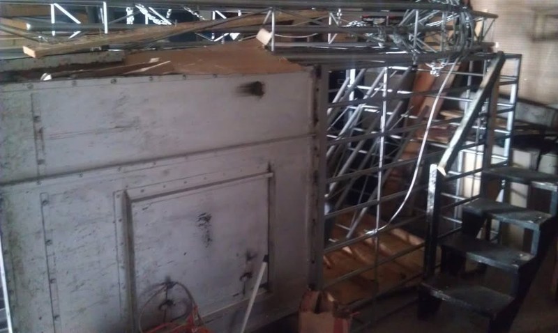 Night Club DANCE CAGE: Steele, 12 Ft. Tall / 5 Ft. 4.25 Inch W & D, Custom Built gallery
