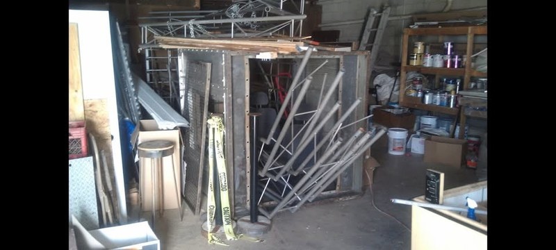 Night Club DANCE CAGE: Steele, 12 Ft. Tall / 5 Ft. 4.25 Inch W & D, Custom Built gallery