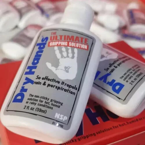 DRY HANDS 2 Oz. (6 PACK CASE) Sport Grip Powder for Pole Dancing, Baseball, Golf