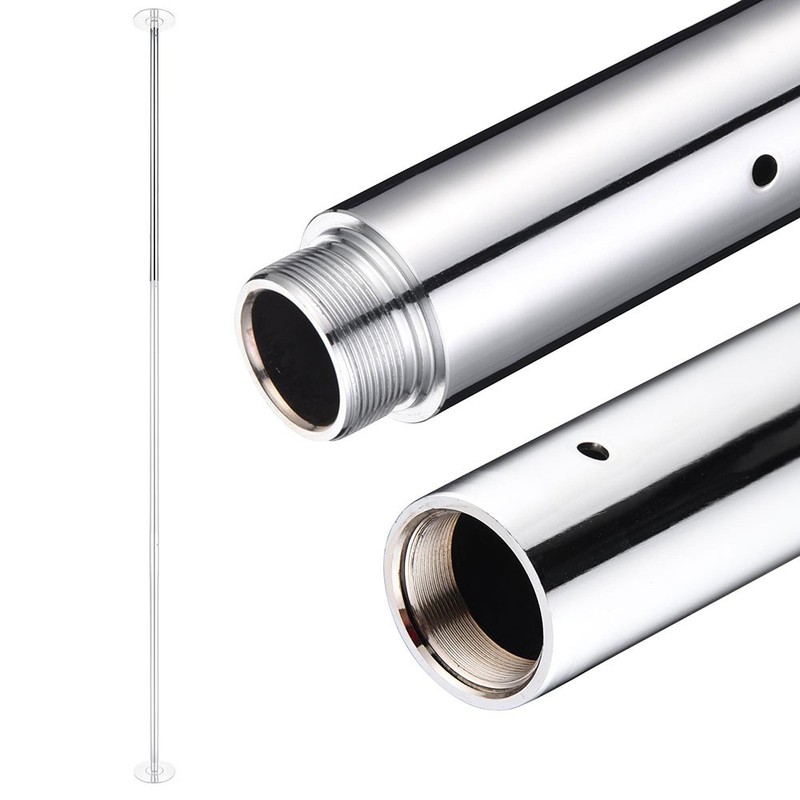 Yescom 3.3FT Chrome Dancing Pole Extension for 45mm Pole Fitness Exercise Party gallery