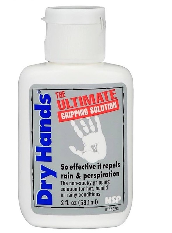 DRY HANDS 2oz (2 pack) Sport Grip Liquid Powder for Pole Dance, Golf, Tennis