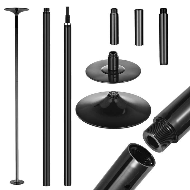 Professional Spinning Static Dancing Pole Portable Removable Fitness Kit