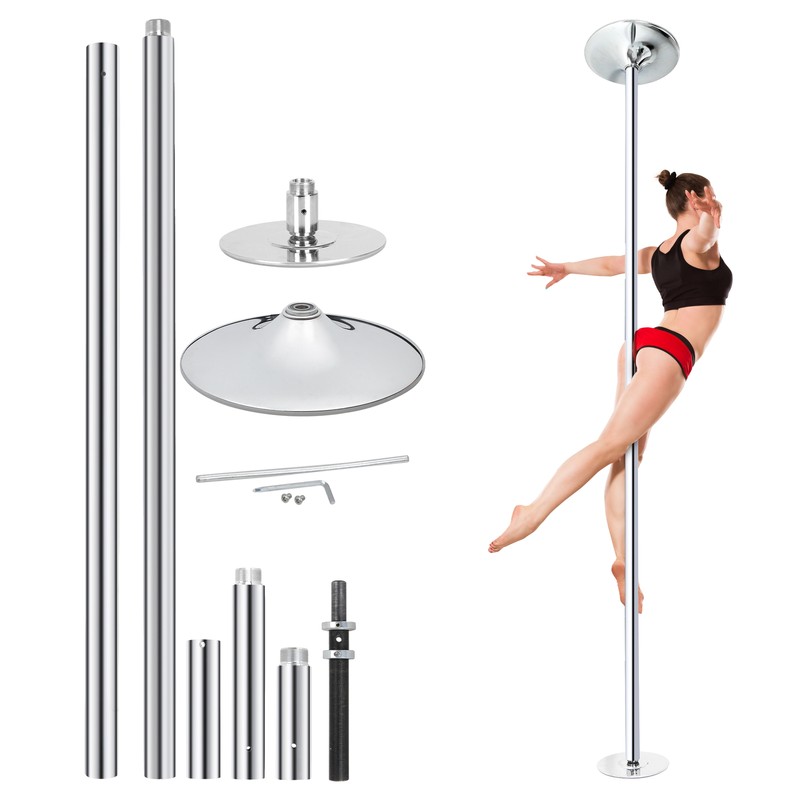 Portable Dance Pole Static Spinning 45mm Stripper Dancing Pole Fitness Exercise