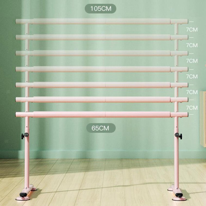 Ballet Bar Adjustable Height Heavy Duty Balance Excercise Non Slip Bottom with gallery