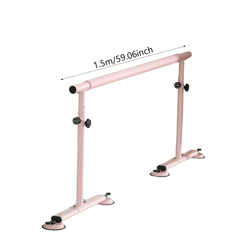 Ballet Bar Adjustable Height Heavy Duty Balance Excercise Non Slip Bottom with gallery
