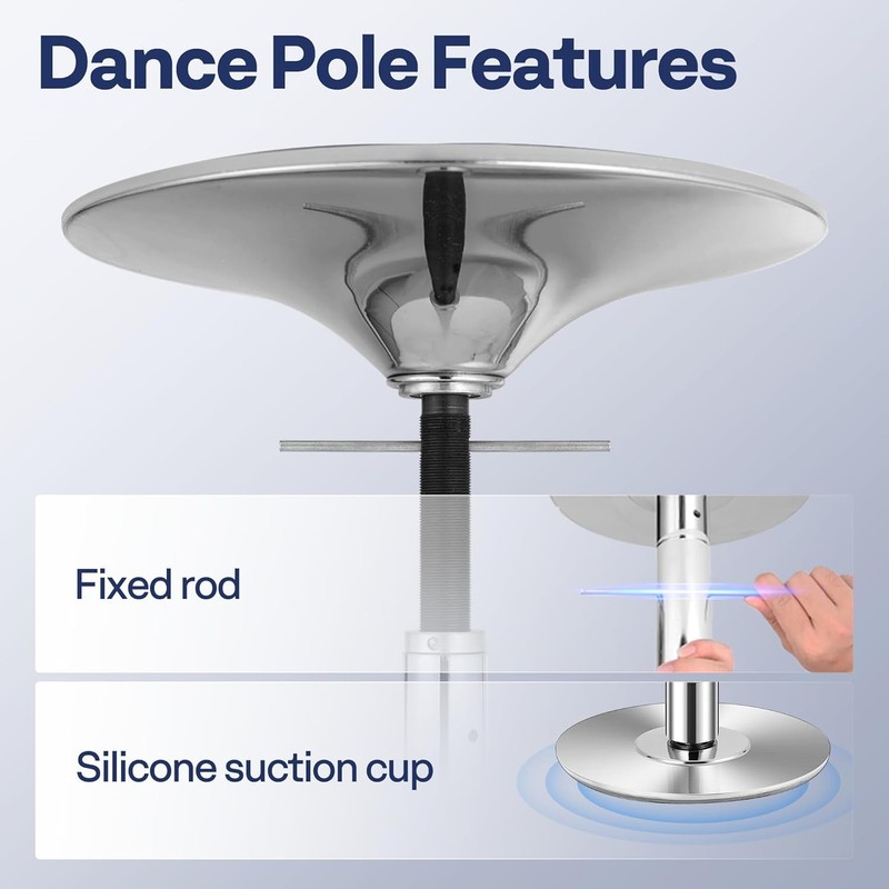 Spinning Dance Pole with Great Loading Capacity gallery