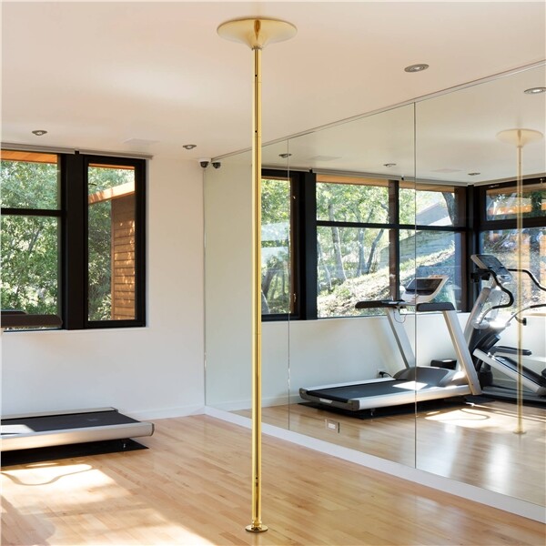 Stripper Dancing Pole Spinning & Static Mode 45mm for Home Portable Removable gallery