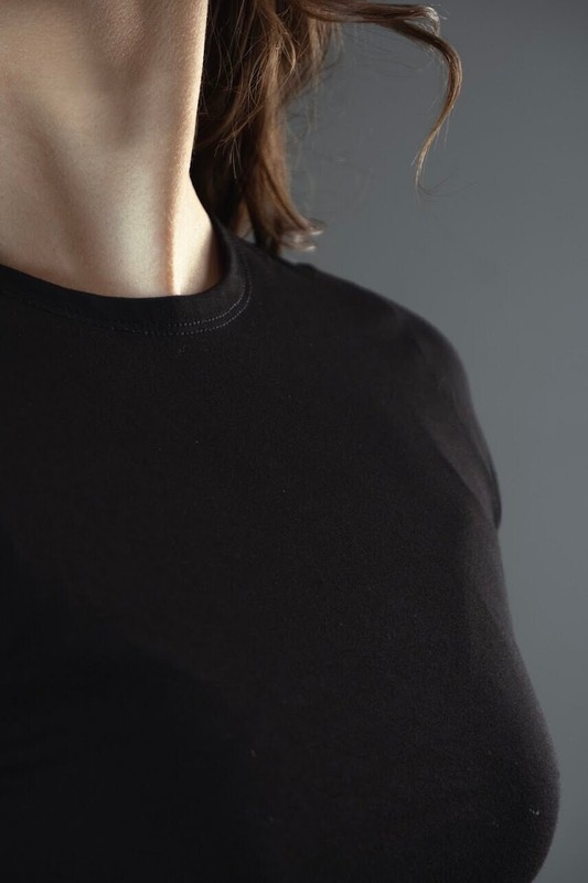 Black Long-sleeve crop top, gratitude cop top, dance top, festival crop top gallery