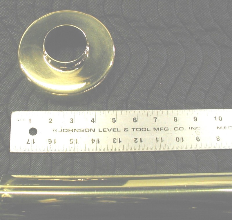 Permanent Dance Fitness Spinning Pole Polished Brass H.D., 1 1/2" x 8 ft. Kit gallery
