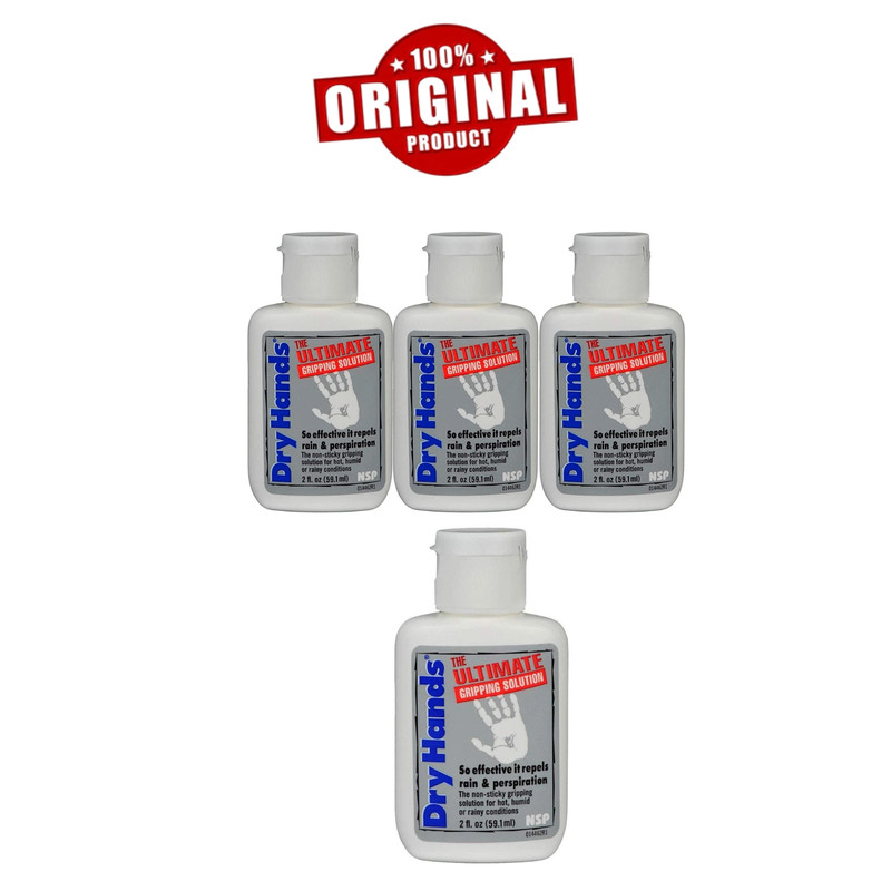 Dry Hands 2 Oz (4 Pack Case) Sport Grip Powder For Pole Dancing Baseball Golf.