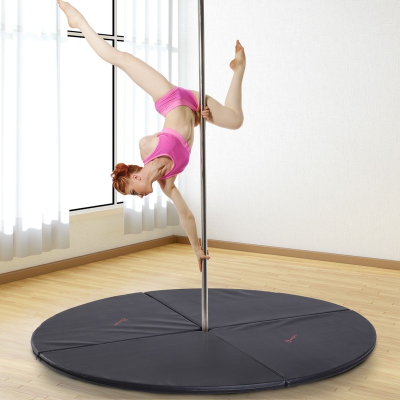 Pole Dance Mat Foldable Yoga Exercise Safety Dancing Cushion Crash Padding gallery