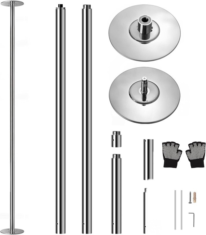 Professional 45mm Steel Dance Pole - Portable & Adjustable for Home & Gym gallery
