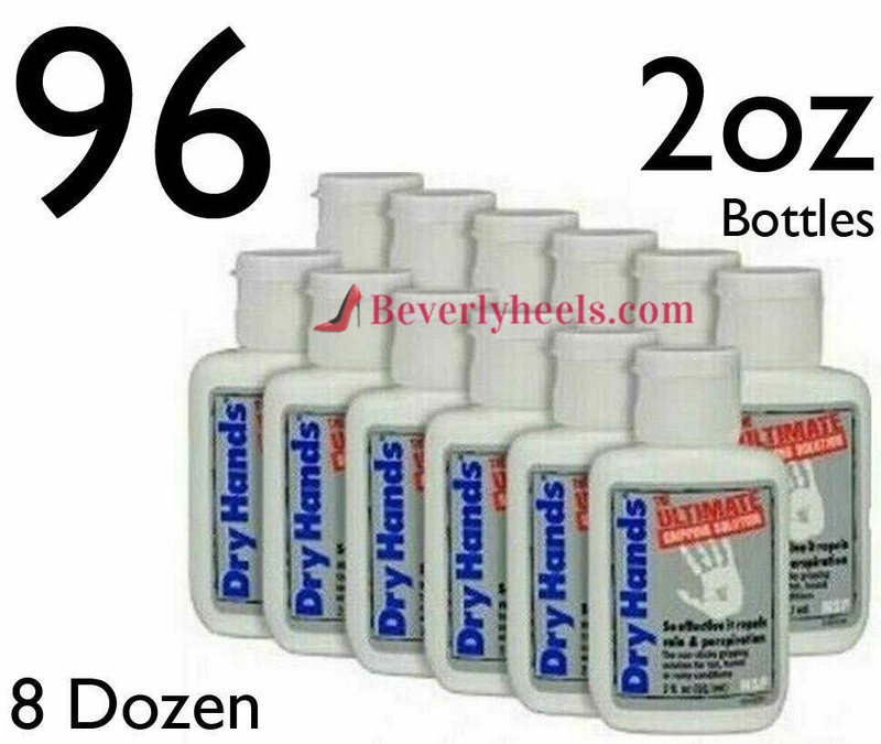 DRY HANDS 2oz [8-DOZEN=96] Sport Grip Powder for Pole Dancing, Baseball, Golf