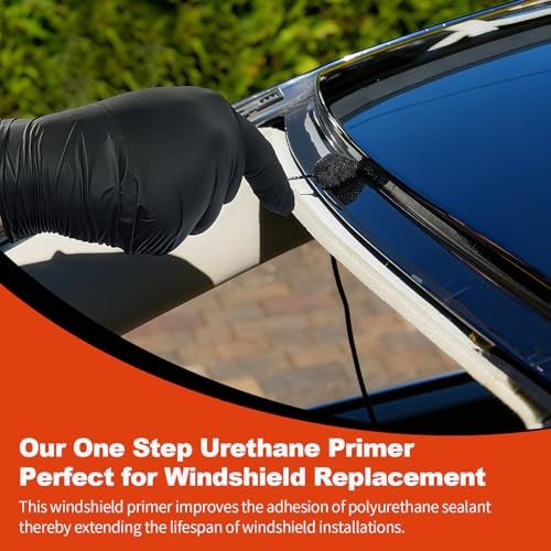 Windshield Primer Kit - Single Step Urethane Adhesion Promoter - Fast Dry, UV gallery