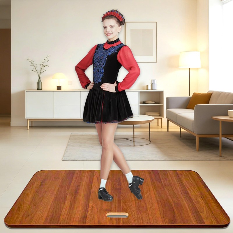 PreGymnastic Tap Board for Dancing at Home, Dance Floor, Portable Tap Board,I... gallery