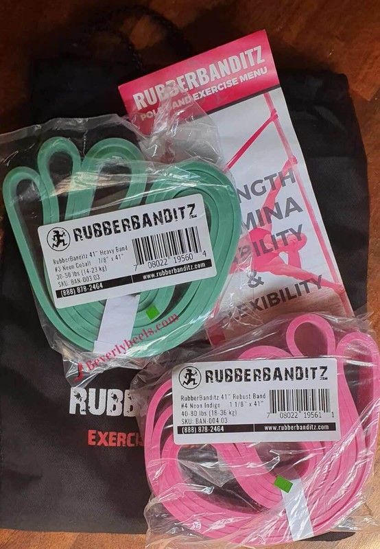 Xpole X-Pert RubberBanditz Raw Essentials Training Kit 1 gallery