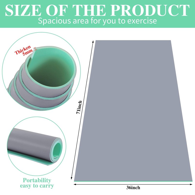 BALAPET Dance Floor Ballet Dance Floor Heavy-Duty 5MM Thick PVC Practice Floor gallery