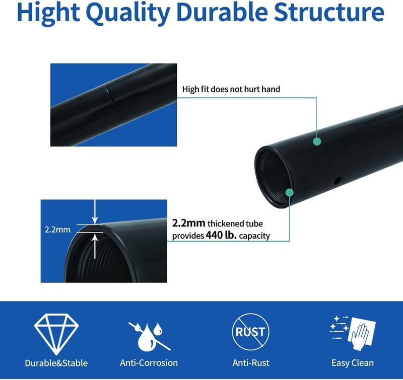 Versatile 45mm Dance Pole - Sturdy, Portable, and Easy to Assemble for Any Space gallery