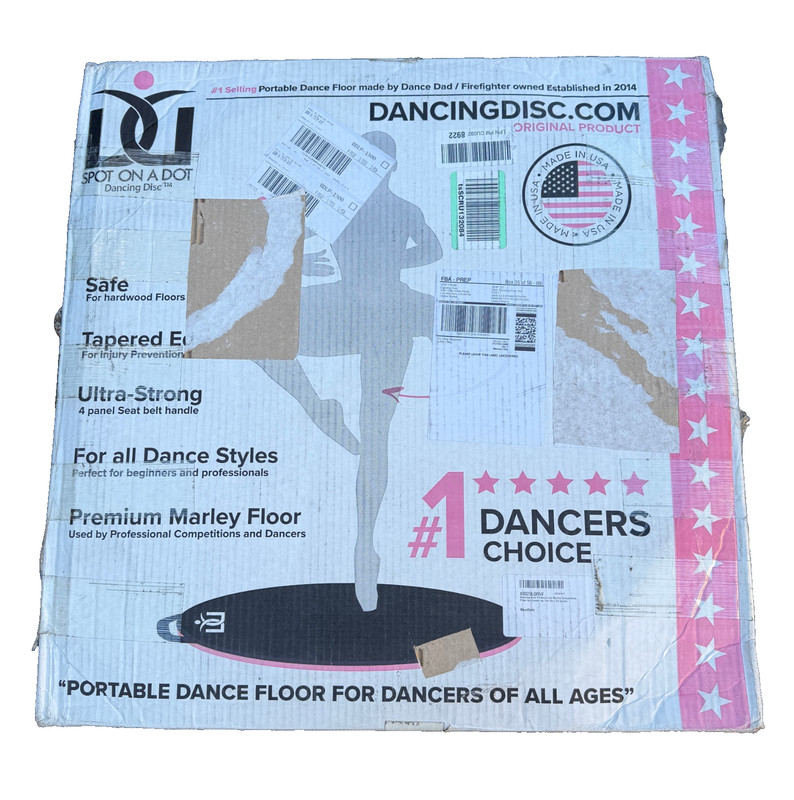 Professional Marley Competition Floor for Dancer on The Go / 24 Inches