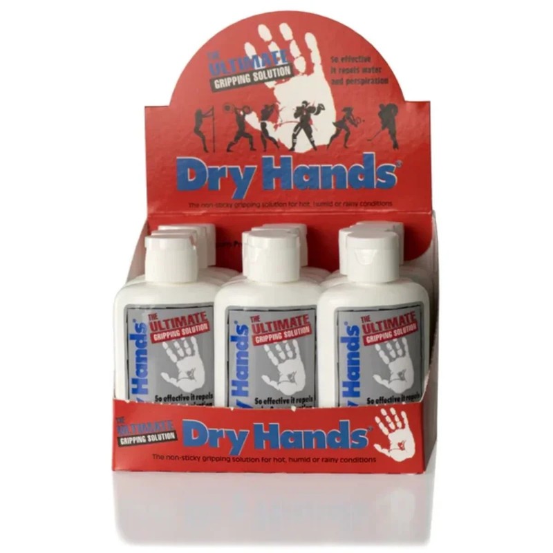 DRY HANDS 2 oz.(12 PACK CASE) Sport Grip Powder for Pole Dancing, Baseball, Golf gallery